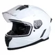 Kask integralny dziecięcy W-TEC Basmeck ∙ homologacja ∙ ABS ∙ zamykana wentylacja ∙ wyjmowana wyściółka ∙ zapięcie mikrometryczne - błyszczący biały