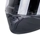 Kask integralny dziecięcy W-TEC Basmeck ∙ homologacja ∙ ABS ∙ zamykana wentylacja ∙ wyjmowana wyściółka ∙ zapięcie mikrometryczne - błyszczący biały