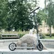 Hulajnoga miejska inSPORTline Wayotan ∙ składana ∙ amortyzacja przednia ∙ nośność 100 kg ∙ koła PU 200 mm
