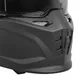 Kask motocyklowy modułowy W-TEC Badalone ∙ 3w1 ∙ zdejmowany daszek ∙ osłona przeciwsłoneczna ∙ kompatybilny z interkomem - Czarny matowy