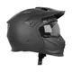 Kask motocyklowy modułowy W-TEC Badalone ∙ 3w1 ∙ zdejmowany daszek ∙ osłona przeciwsłoneczna ∙ kompatybilny z interkomem - Czarny matowy