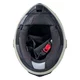 Kask motocyklowy enduro Flip-Up W-TEC Biscaia P/J - Czarny błyszczący