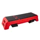 Step regulowany z funkcją ławki 2w1 inSPORTline AeroBench ∙ regulowana wysokość ∙ oparcie 0-80° ∙ nośność 150 kg - Czarny