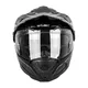 Kask motocyklowy enduro Flip-Up W-TEC Biscaia P/J - Czarny błyszczący