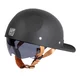 Kask motocyklowy otwarty retro W-Tec Dazeck ∙ styl vintage ∙ osłona przeciwsłoneczna