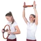 Koło do pilatesu / jogi inSPORTline Impira ∙ średnica 38 cm ∙ uchwyty z pianki ∙ lekka konstrukcja