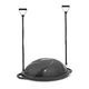 Podkładka balansująca / trener równowagi inSPORTline Dome Hold ∙ 100 cm ∙ zestaw z ekspanderami ∙ opór 4,6 kg - Zielony - Czarny