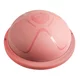 Podkładka do balansowania / trener równowagi inSPORTline Dome Compact ∙ kompaktowa ∙ nośność 150 kg ∙ dwustronna ∙ antypoślizgowa - Różowy