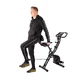 Rower treningowy inSPORTline Xbike Max ∙ składany ∙ 2w1 ∙ linki do ćwiczeń ∙ 16 poziomów oporu ∙ oparcie ∙ czujniki tętna ∙ LCD ∙ uchwyt na tablet