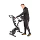 Rower treningowy inSPORTline Xbike Max ∙ składany ∙ 2w1 ∙ linki do ćwiczeń ∙ 16 poziomów oporu ∙ oparcie ∙ czujniki tętna ∙ LCD ∙ uchwyt na tablet