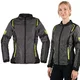 Damska letnia kurtka motocyklowa W-TEC Jelsa - szaro-fluo - szaro-fluo