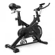 Rower treningowy spinningowy inSPORTline Alfan ∙ czarny ∙ opór manualny ∙ czujniki tętna ∙ uchwyt na tablet ∙ wyświetlacz LCD - Czarny