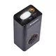 Pompka akumulatorowa z powerbankiem 2w1 inSPORTline Gaberila ∙ max 150 PSI ∙ 4000 mAh ∙ USB-C ∙ LED 2 tryby ∙ do aut/rowerów/piłeczek ∙ adaptery