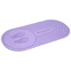 Mata do ćwiczeń inSPORTline Ampfinity 123x60x0,6 cm ∙ TPE ∙ antypoślizgowa ∙ amortyzująca wstrząsy ∙ tłumi hałas ∙ zaokrąglona - Fioletowy