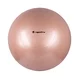 Piłka gimnastyczna inSPORTline Stretch Ball 65 cm ∙ z podstawą BallBase ∙ wypustki masujące ∙ nośność 200 kg ∙ piktogramy ćwiczeń - Czarny