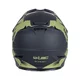Kask downhillowy W-TEC Richpike ∙ full face ∙ 14 otworów wentylacyjnych ∙ regulowany daszek ∙ skorupa ABS ∙ lekki ∙ podwójne zapięcie - Różowa etykieta na czarnym