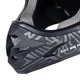 Kask downhillowy W-TEC Richpike ∙ full face ∙ 14 otworów wentylacyjnych ∙ regulowany daszek ∙ skorupa ABS ∙ lekki ∙ podwójne zapięcie - Różowa etykieta na czarnym