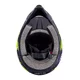 Kask downhillowy W-TEC Richpike ∙ full face ∙ 14 otworów wentylacyjnych ∙ regulowany daszek ∙ skorupa ABS ∙ lekki ∙ podwójne zapięcie - Różowa etykieta na czarnym