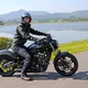 Kask motocyklowy 2w1 W-TEC NK-850 otwierany ∙ blenda przeciwsłoneczna - Biały błyszczący