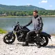 Kask motocyklowy 2w1 W-TEC NK-850 otwierany ∙ blenda przeciwsłoneczna - Biały błyszczący