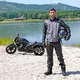 Kask motocyklowy 2w1 W-TEC NK-850 otwierany ∙ blenda przeciwsłoneczna - Biały błyszczący