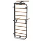 Wielofunkcyjna drabinka gimnastyczna inSPORTline Wootkit 220×86 cm ∙ 8 szczebli ∙ nośność 150 kg ∙ stal/drewno bukowe ∙ drążek ∙ akcesoria