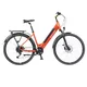 Miejski rower elektryczny z oświetleniem Levit Musca Urban HD 630 28" - Orange Pearl - Orange Pearl