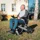 Składany wózek elektryczny / inwalidzki inSPORTline Hawkie II ∙ 700 W (2×350 W) ∙ sterowanie joystickiem ∙ lekka konstrukcja