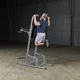 Wielofunkcyjna poręcz do ćwiczeń Body-Solid GKR82 ∙ drążek + dipy + oparcie ∙ 145 kg