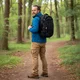 Plecak podróżny inSPORTline Wingmate 33–50 l ∙ regulowana pojemność ∙ otwarcie jak walizka ∙ kieszeń na laptopa 17,3" ∙ kabel do powerbanka