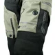 Spodnie motocyklowe W-TEC Karmal ∙ wodoodporne ∙ termiczna wkładka ∙ certyfikowane ochraniacze ∙ wentylowane ∙ kieszenie ∙ odblaski - czarno-oliwkowy