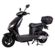 Skuter elektryczny W-TEC Raike II 10" ∙ hamulce tarczowe hydrauliczne ∙ zasięg 65 km ∙ nośność 115 kg ∙ zamykany bagażnik - Niebieski-czarny - Czarno-srebrny