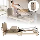 Reformer do pilatesu inSPORTline Comfolder EVO ∙ składany ∙ nośność 150 kg ∙ rama aluminiowa ∙ box w zestawie - Antracyt - Beżowy