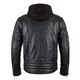 Skórzana kurtka motocyklowa W-TEC Murayo II ∙ system wentylacji ∙ odpinany kaptur ∙ odpinana podpinka ocieplająca - Czarny
