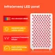 Panel LED do terapii światłem inSPORTline Katuni ∙ podczerwień RED + NIR ∙ 60 diod ∙ pilot + timer - Biały