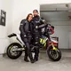 Damska kurtka motocyklowa W-TEC Progair Lady - Czarno-różowy