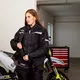 Damska kurtka motocyklowa W-TEC Progair Lady - Czarno-różowy