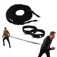 Guma treningowa inSPORTline Byfaster RS1400 ∙ 14,5 kg oporu ∙ długość 600 cm ∙ max 15 m ∙ regulowany pasek ∙ ochronny rękaw