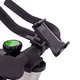 Profesjonalny rower spinningowy inSPORTline Airin ∙ magnetyczny ∙ 20 kg koło ∙ cichy napęd pasowy ∙ płynna regulacja obciążenia ∙ uchwyt na tablet - Czarno-srebrny