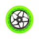 Kółka do hulajnogi LMT L Wheel 115 mm z łożyskami ABEC 9 - Czarno-biały - Czarno-zielony