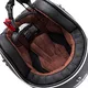 Kask motocyklowy otwarty chopper W-TEC Black Heart Kustom - Skull, czarny połysk