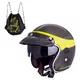 Kask motocyklowy W-TEC Vacabro - Błyszczący Carbon - Błyszczący Carbon