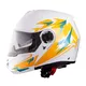 Kask motocyklowy szczękowy z blendą W-TEC Vexamo PI Graphic z Pinlockiem - Black Graphic
