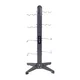 Stojak na akcesoria fitness inSPORTline AR01 ∙ rama stalowa ∙ wymiary 105 × 42 cm ∙ haki po obu stronach ∙ kompaktowy i solidny