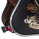 Kask motocyklowy otwarty chopper W-TEC Black Heart Kustom - Skull, czarny połysk