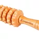 Drewniany roller/wałek do masażu inSPORTline Marlee 300 ∙ uchwyty ergonomiczne ∙ terapia drewnem ∙ pokrowiec
