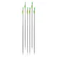 Strzały do łuku refleksyjnego inSPORTline Klarkson ∙ 6 szt ∙ fiberglass ∙ 30" ∙ sztywność 1200 ∙ stalowy grot