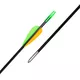 Strzały do łuku refleksyjnego inSPORTline Klarkson ∙ 6 szt ∙ fiberglass ∙ 30" ∙ sztywność 1200 ∙ stalowy grot