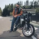 Męskie jeansy motocyklowe W-TEC Biterillo Evo ∙ ochraniacze ∙ wzmocnienia aramidowe ∙ wentylacja na udach ∙ elastyczny denim