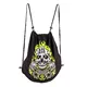 Kask motocyklowy otwarty chopper W-TEC Black Heart Kustom - Skull, czarny połysk